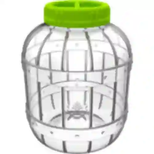 Särkymätön, monikäyttöinen purkki, 5 L