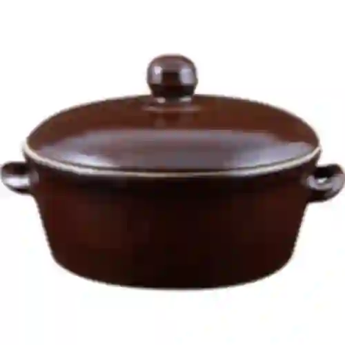 Saviruukku - 800 ml ruukku rasvalle kannella