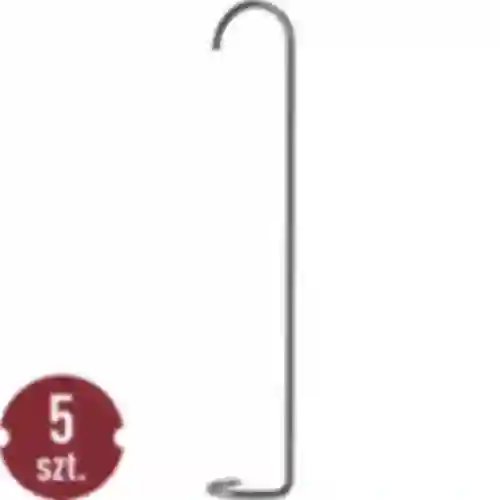 Savustamon koukut - kaloille - ruuvattavat - 5 kpl