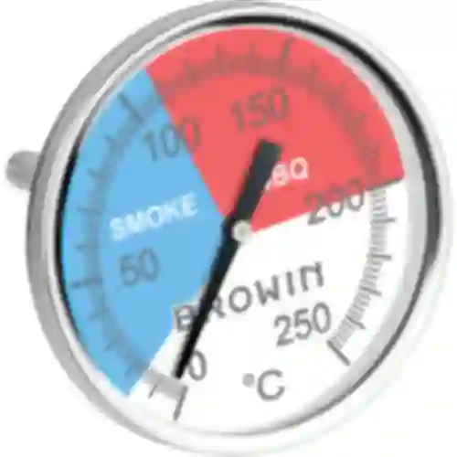 Savustusuunin ja BBQ:n lämpömittari (0°C - +250°C) 5,2cm