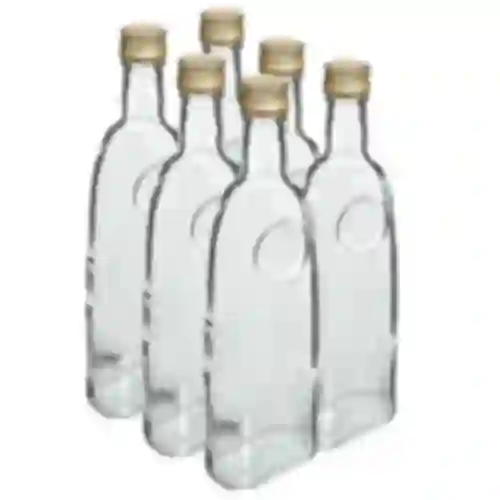 Staromiejska-pullo 500 ml kierrekorkilla, 6 kpl