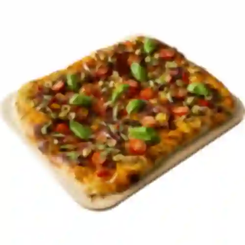 Suorakulmainen pizzakivi, valmistettu kordieriitista, - 38 x 30,5 cm