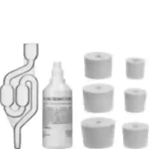 Sylinterikannen tiivisteen tester - 6 adapteria, 100 ml nestettä