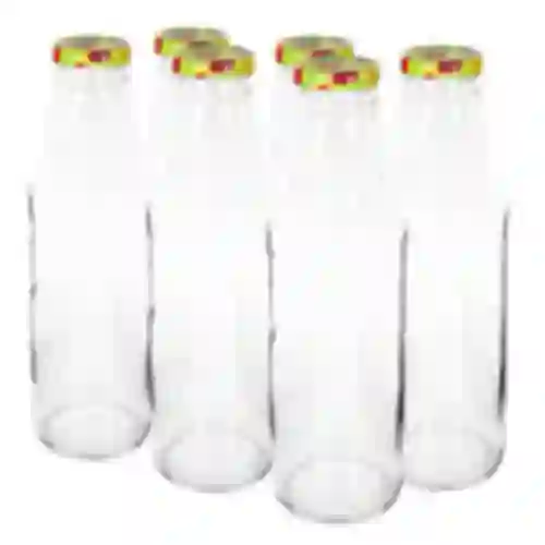 TO-pullo mehulle 750 ml, korkki fi43 - 6 kpl