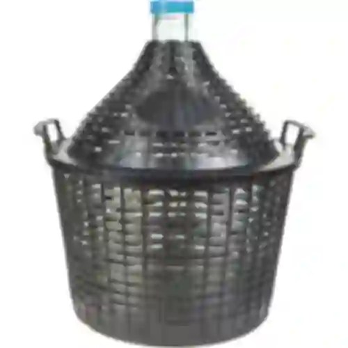 Viinipallo 15 L muovikorissa