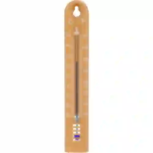 Yleislämpömittari (-30 - +50°C), 17 cm, vaaleanruskea