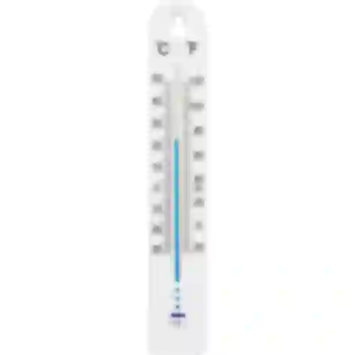 Yleislämpömittari (-30 - +50°C), 17 cm, valkoinen