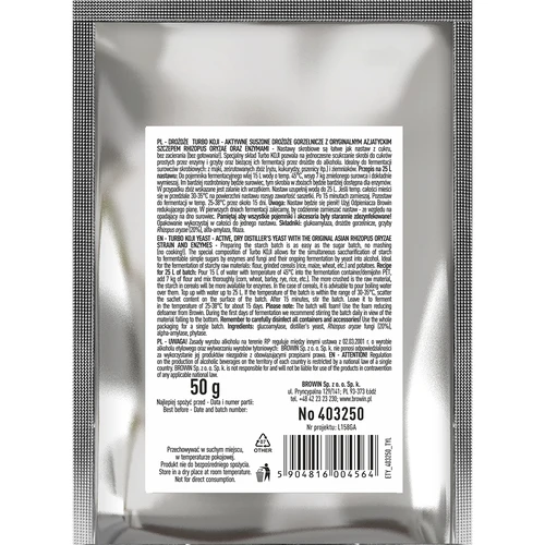Tislaamohiiva Turbo Koji, 50 g (ilman mäskäystä!) - 2