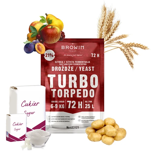 Tislaushiiva Turbo Torpedo 72h 21% - 120 g - 6