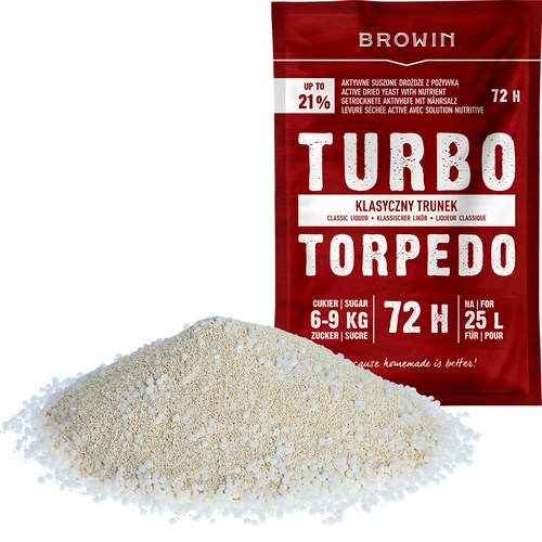 Tislaushiiva Turbo Torpedo 72h 21% - 120 g - 3