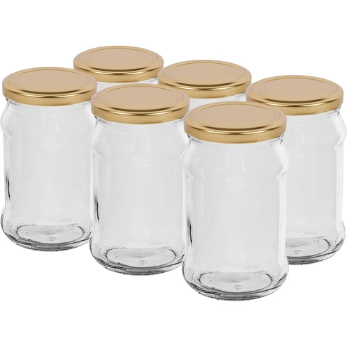 TO 300 ml purkki kultaisella kannella fi 66 - 6 kpl  - 1 