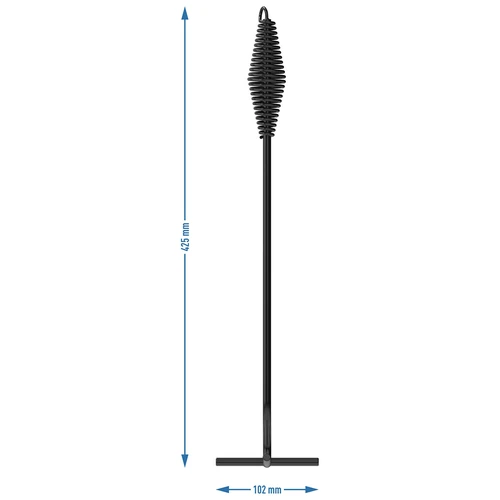 Tulisijasetti ø 58 cm ja hiilihanko-kahva padalle tai valurautakattilan kannelle - 9