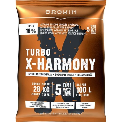 Turbo X-Harmony 18% hiiva, 100 L, 360g  - 1 
