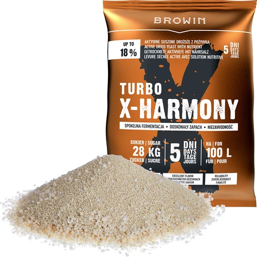 Turbo X-Harmony 18% hiiva, 100 L, 360g - 3