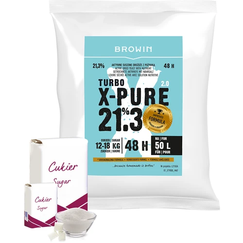 Turbo X-Pure 21,3% hiiva, 50 L - 4