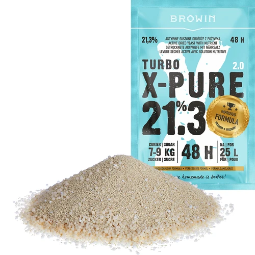 Turbohiiva X-Pure 21,3% 48h, 25 L - 3