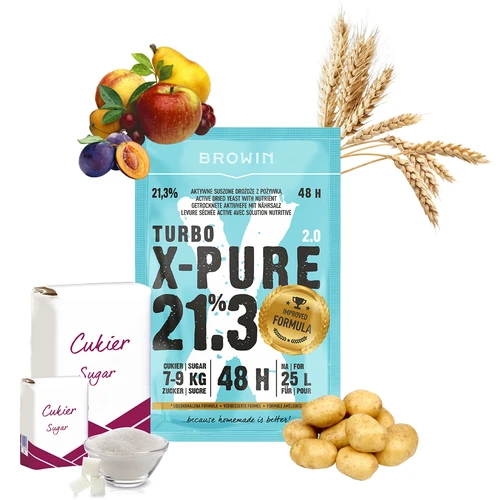 Turbohiiva X-Pure 21,3% 48h, 25 L - 4