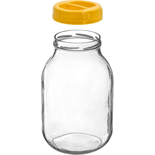 Twist-off-purkki 3 L ja muovikansi fi 100, kahvalla - 2