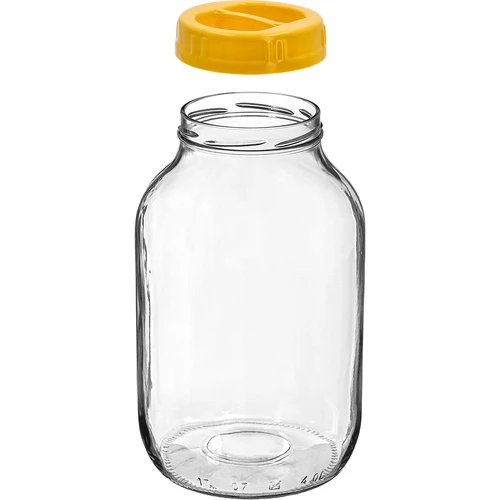 Twist-off-purkki 4 L ja muovikansi fi 100 kahvalla - 2