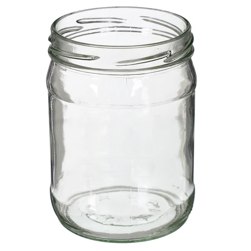 Twist off -purkki 500 ml värillisellä kannella fi82/6 - 6 kpl. - 3