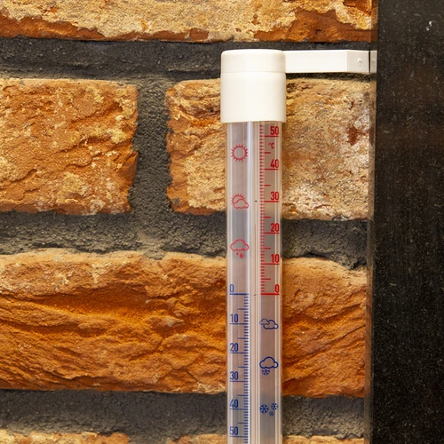 Ulkotermometri läpinäkyvällä asteikolla (-70°C - +50°C) 23cm mix - 6
