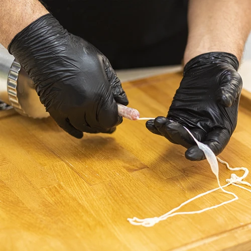 Vaakamallinen makkaratäytin 2,5 kg silikonimännällä - 12