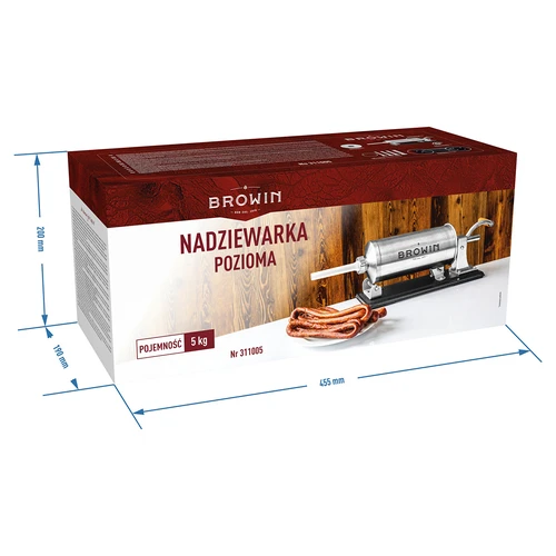 Vaakamallinen makkaratäytin 5 kg - 11