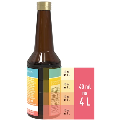 Vadelma-sitruuna-makuinen esanssi - 40 ml, 4L:lle - 5