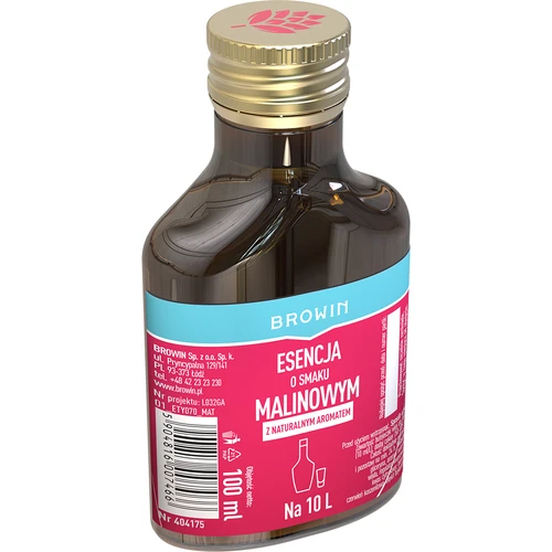 Vadelmanmakuinen esanssi luonnollisella aromilla 10 L - 100 ml - 2