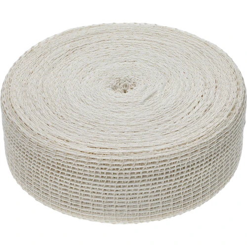 Valkoinen lihaverkko, mitat 12,5 cm x 50 m, lämmönkestävyys jopa 220°C  - 1 