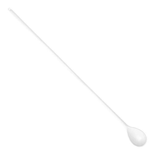 Valkoinen muovilusikka 70 cm  - 1 