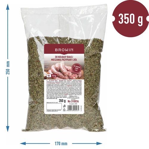 Valkoiselle makkaralle – mauste- ja yrttiseos, 350 g - 3