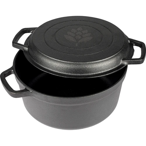 Valurautakattila pannulla, 5 L + 1 L - 3