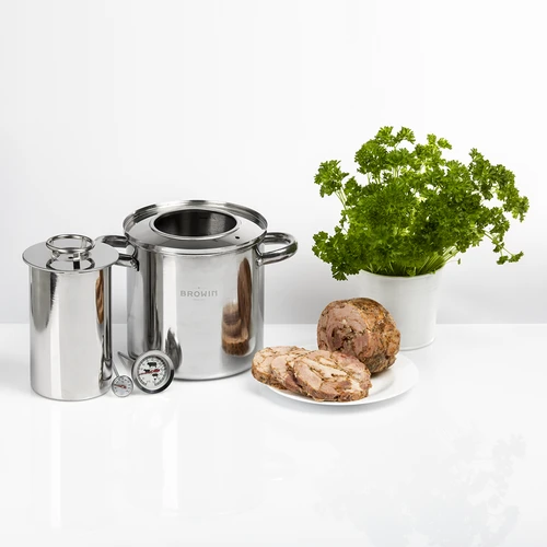 Vesivaippasetti - kinkkupuristin 1,5 kg + kattila - 19