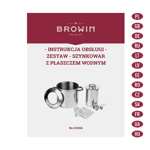 Vesivaippasetti - kinkkupuristin 1,5 kg + kattila - 13