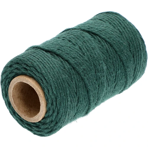 Vihreä puuvillanyöri 2 mm/55 m/100 g - 2
