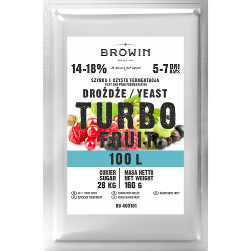 Viinihiiva Turbo Fruit 5-7 päivää 100 L - 2
