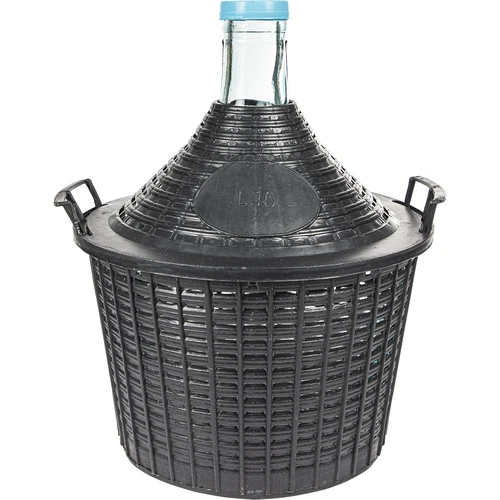 Viinipallo 10 L muovikorissa  - 1 
