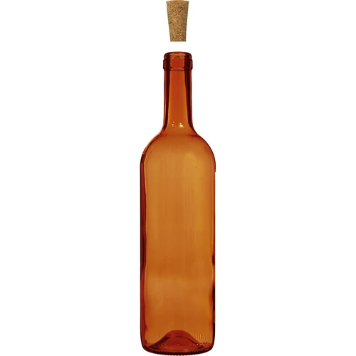 Viinipullo 0,75 L ruskea - pakkaus 8 kpl - 4