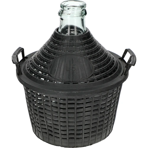Viinipullo 5L muovikorissa - 2