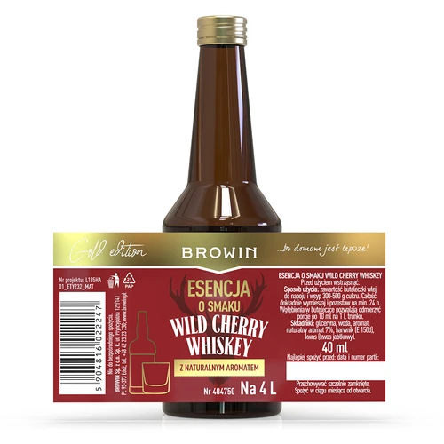 Villikirsikka Whiskey -esanssi 40 ml - 4