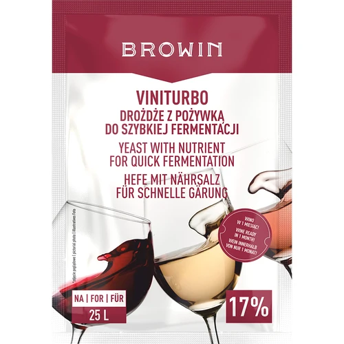 ViniTurbo - hiiva nopeaan käymiseen, 20 g  - 1 