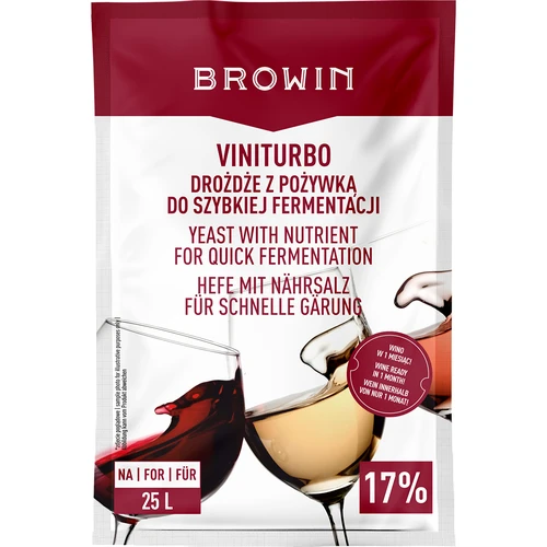 ViniTurbo - hiiva nopeaan käymiseen, 20 g  - 1 