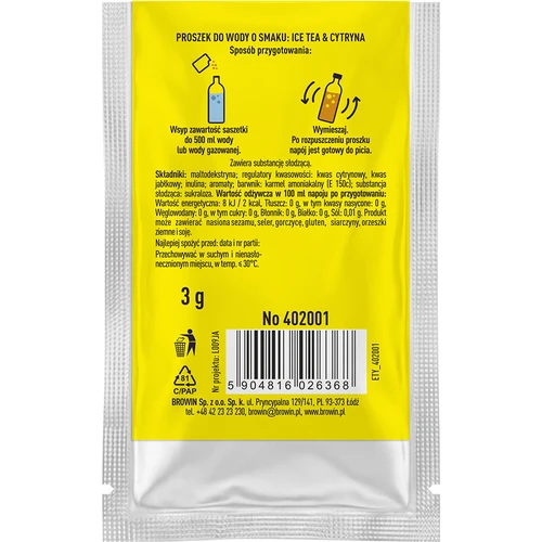VSYPTO Ice Tea Sitruuna, 3 g - 3
