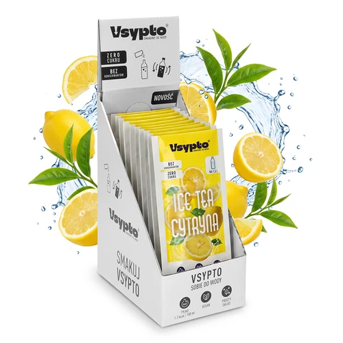 Vsypto Ice Tea Sitruuna - pakkaus 15 x 9 g