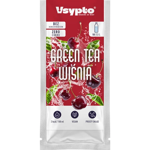 VSYPTO, makuna Green Tea Kirsikka, 9g - 2