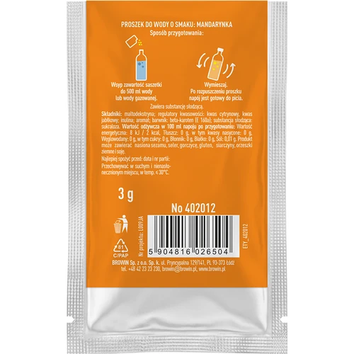 VSYPTO mandariini, 3 g - 3