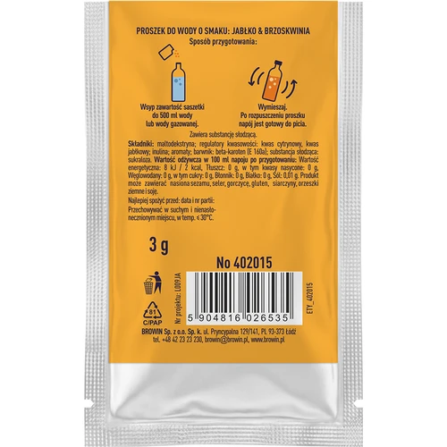 VSYPTO Omena–Persikka, 3 g - 3