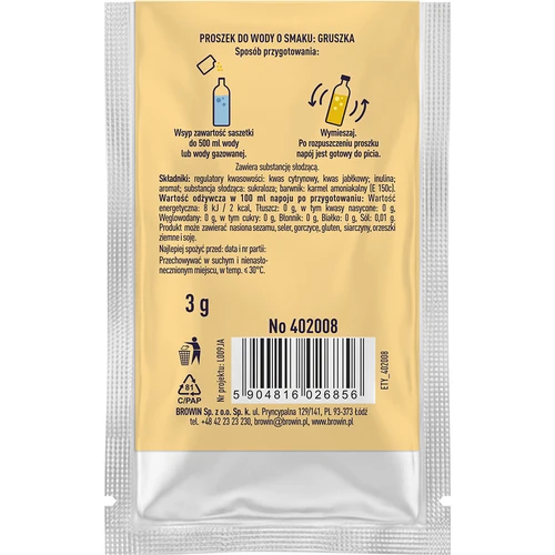 VSYPTO päärynä, 3 g - 3