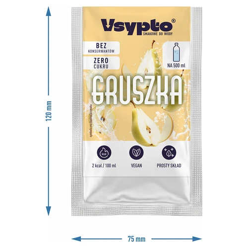 VSYPTO päärynä, 3 g - 4